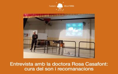 Cura del son: entrevista amb la doctora Rosa Casafont